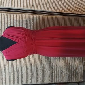 Evan Picone elegant fuchsia knit dress